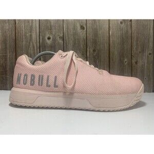 NOBULL Blush Pink Trainers Plus Size W 12 /M 10.5 Crossfit Workout Shoes